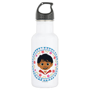 Bouteille D'eau Disney Pixar Coco Miguel Graphique floral