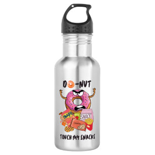 Bouteille D'eau Do-nut touche mes snacks
