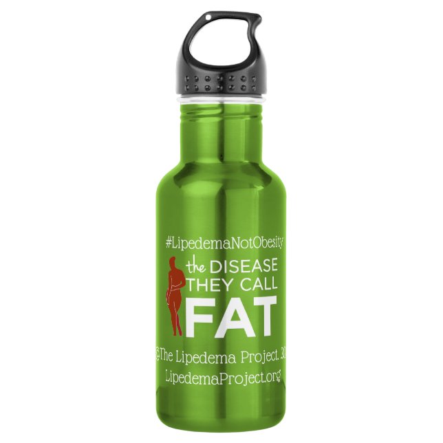 Bouteille d'eau d'obésité de Lipedema pas (Devant)