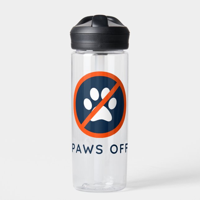 Bouteille D'eau DogGoneIt - Paws Off-20 oz (Extérieur)