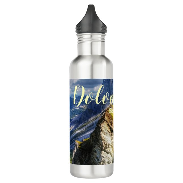 Bouteille D'eau Dolomites pittoresques Tyrol du Sud Italie (Gauche)