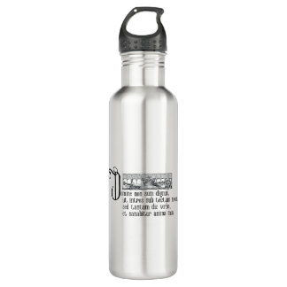 Bouteille D'eau Domine non sum dignus