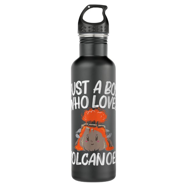 Bouteille D'eau Don Volcano cool Pour Garçons Enfants Lava Magma E (Devant)