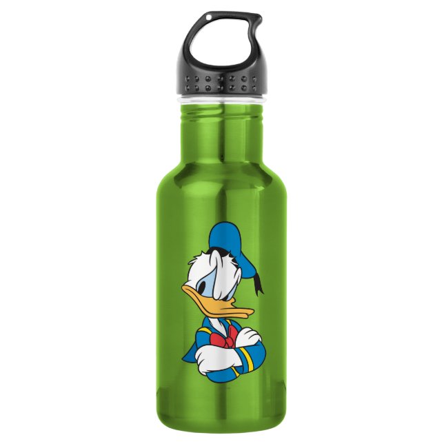 Bouteille D'eau Donald Duck | Armes croisées (Devant)