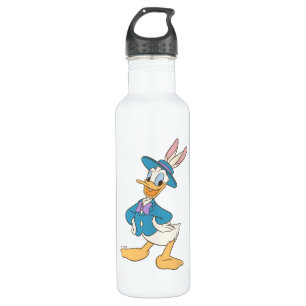 Bouteille D'eau Donald Duck avec Eilles de lapin de Pâques