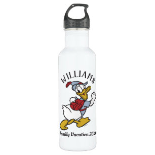 Bouteille D'eau Donald Duck en plein air   Vacances en famille