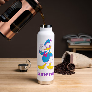 Bouteille D'eau Donald Duck Signe de Paix