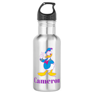 Bouteille D'eau Donald Duck Signe de Paix