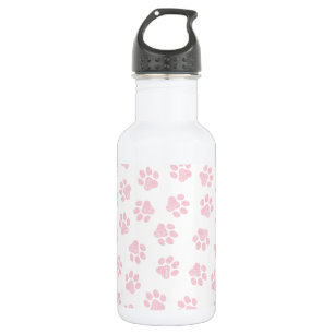 Bouteille D'eau Doodle Paws, empreintes de chien, empreintes bébé
