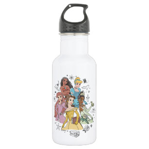 Bouteille D'eau Doodles Disney Princess Marker