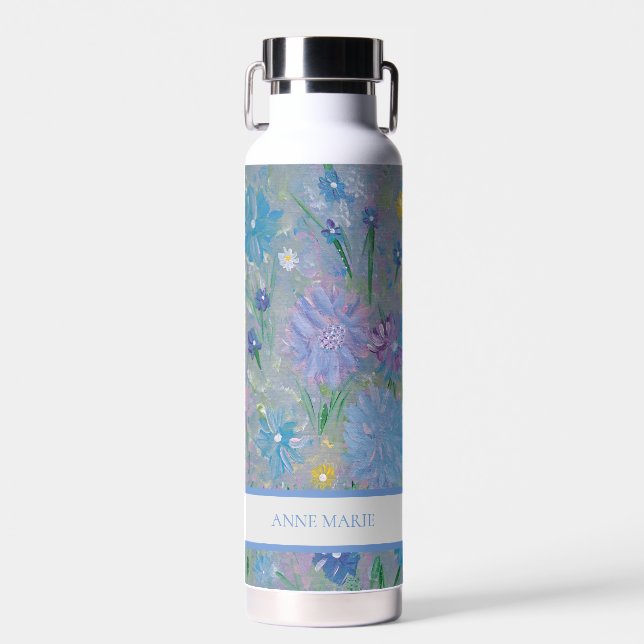 Bouteille d'eau douce Floral Pois (Avant)