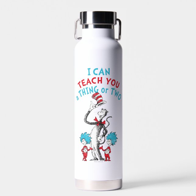 Bouteille D'eau Dr Seuss | Enseignant Je Peux Vous Enseigner Une C (Avant)