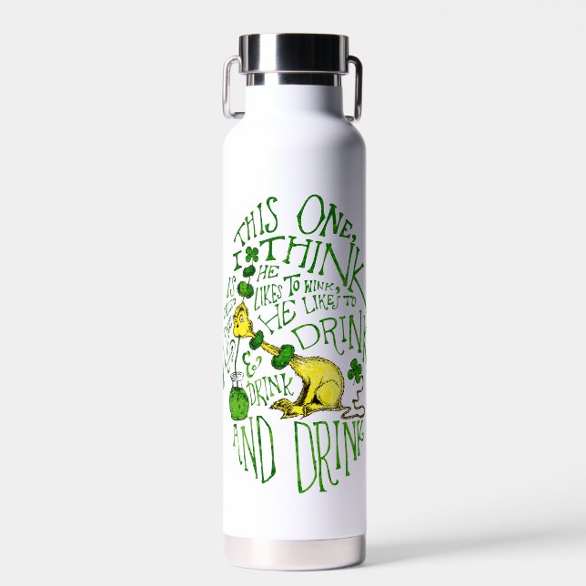 Bouteille D'eau Dr Seuss | Yink - Saint Patrick's Day (Avant)