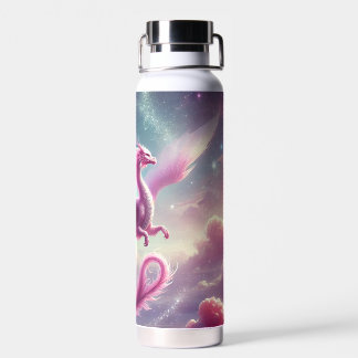 Bouteille D'eau Dragon rose