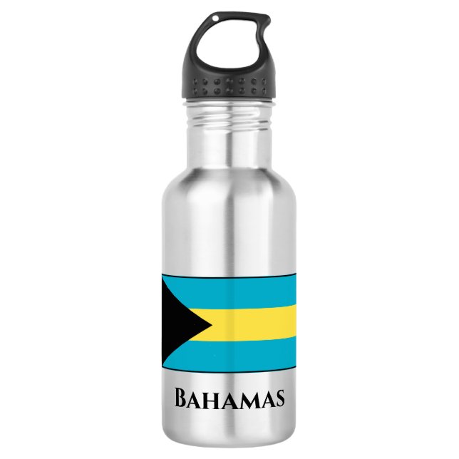 Bouteille D'eau Drapeau Bahamas (Devant)