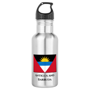 Bouteille D'eau Drapeau d'Antigua-et-Barbuda