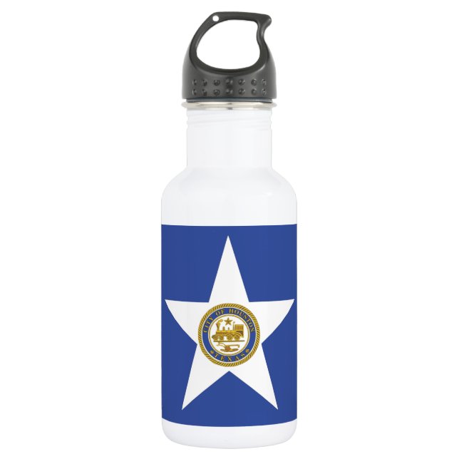 Bouteille D'eau Drapeau de Houston Liberty Bottle (Devant)