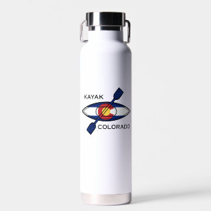 Bouteille D'eau Drapeau de Kayak Colorado