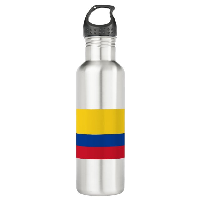 Bouteille D'eau Drapeau de la Colombie (Devant)