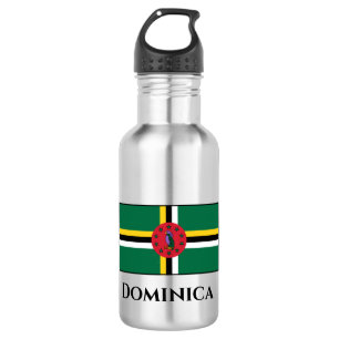 Bouteille D'eau Drapeau de la Dominique