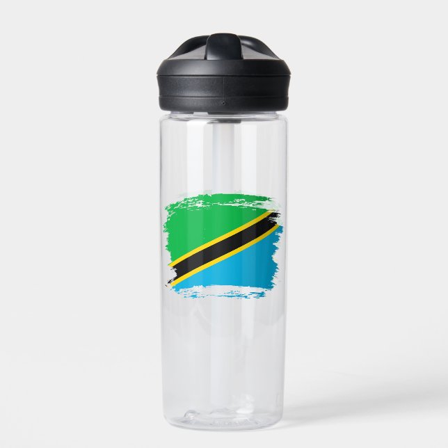 Bouteille D'eau Drapeau de la Tanzanie (Extérieur)