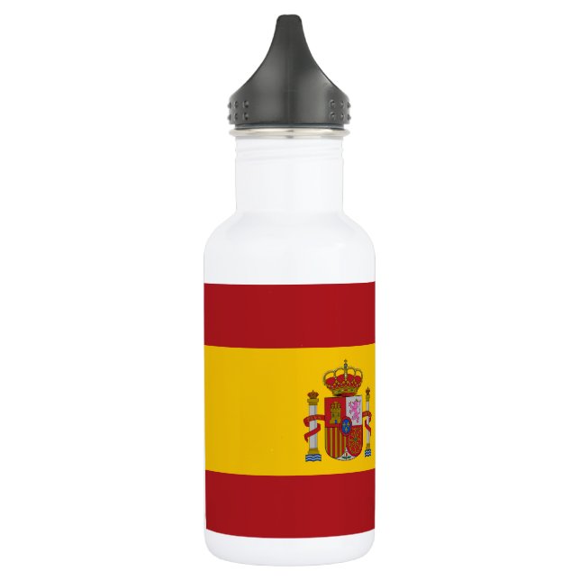 Bouteille D'eau Drapeau de l'Espagne (Gauche)