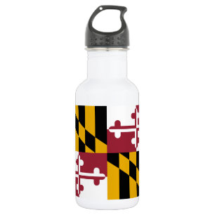 Bouteille D'eau Drapeau de l'État du Maryland