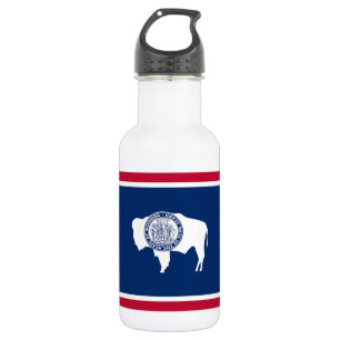 Bouteille D'eau Drapeau de l'État du Wyoming