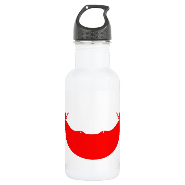 Bouteille D'eau Drapeau de l'île de Pâques (Devant)