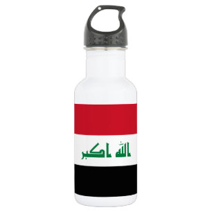 Bouteille D'eau Drapeau de l'Irak