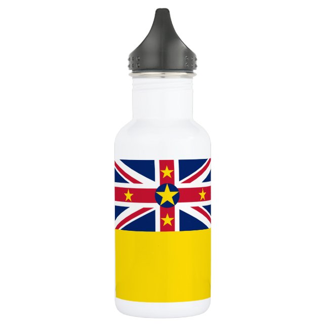 Bouteille D'eau Drapeau de Niue (Gauche)