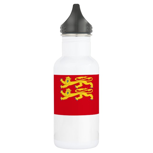 Bouteille D'eau Drapeau de Sercq (Gauche)