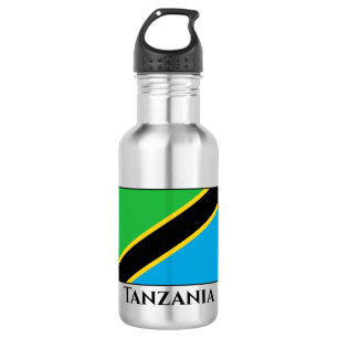Bouteille D'eau Drapeau de Tanzanie