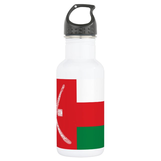 Bouteille D'eau Drapeau d'Oman (Devant)