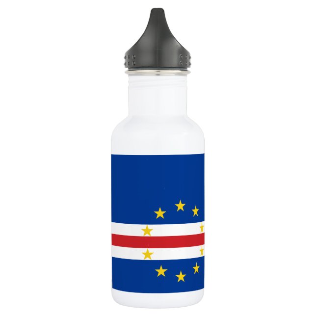 Bouteille D'eau Drapeau du Cap-Vert (Gauche)