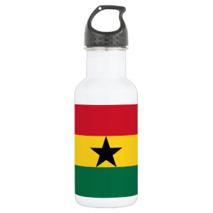 Bouteille D'eau Drapeau du Ghana