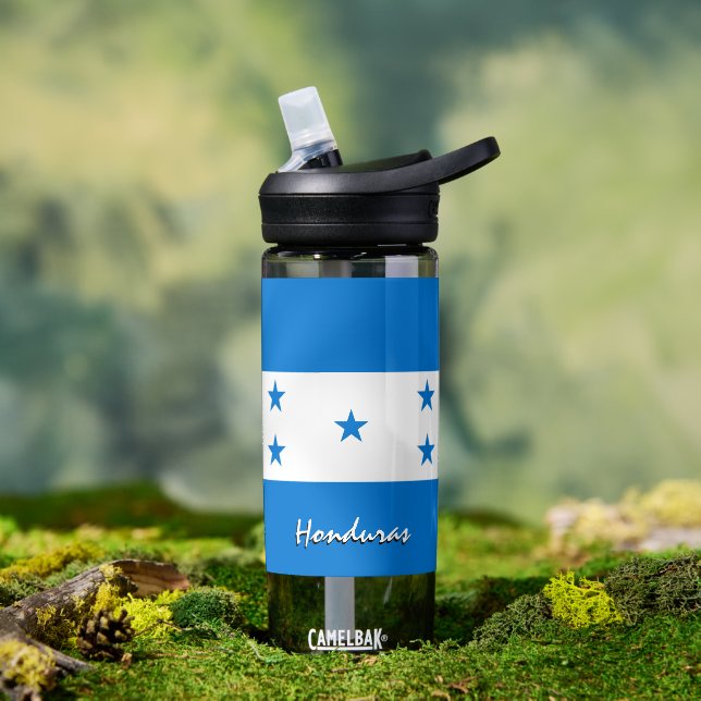 Bouteille D'eau Drapeau du Honduras, patriotique (Extérieur)