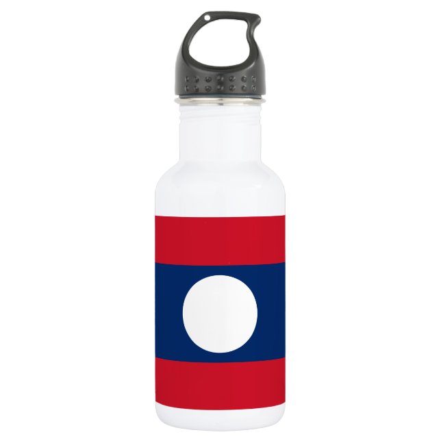 Bouteille D'eau Drapeau du Laos (Devant)