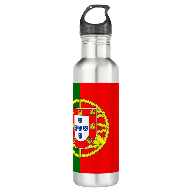 Bouteille D'eau Drapeau du Portugal (Devant)