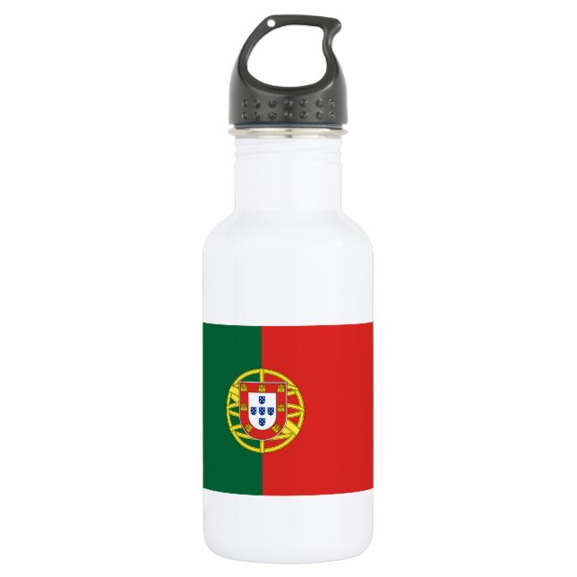 Bouteille D'eau Drapeau du Portugal (Devant)