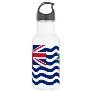 Bouteille D'eau Drapeau du Territoire britannique de l'océan Indie
