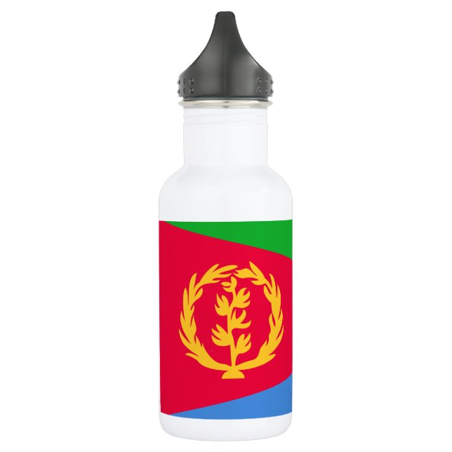 Bouteille D'eau Drapeau Érythrée (Gauche)