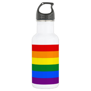 Bouteille D'eau Drapeau LGBT Rainbow Liberty Bottle