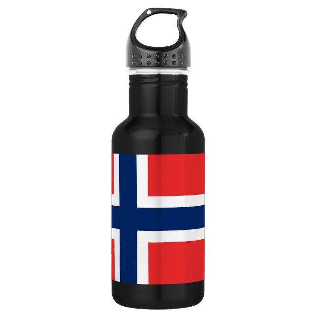 Bouteille D'eau Drapeau norvégien Liberty Bottle (Devant)