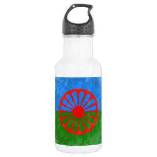 Bouteille D'eau Drapeau romani
