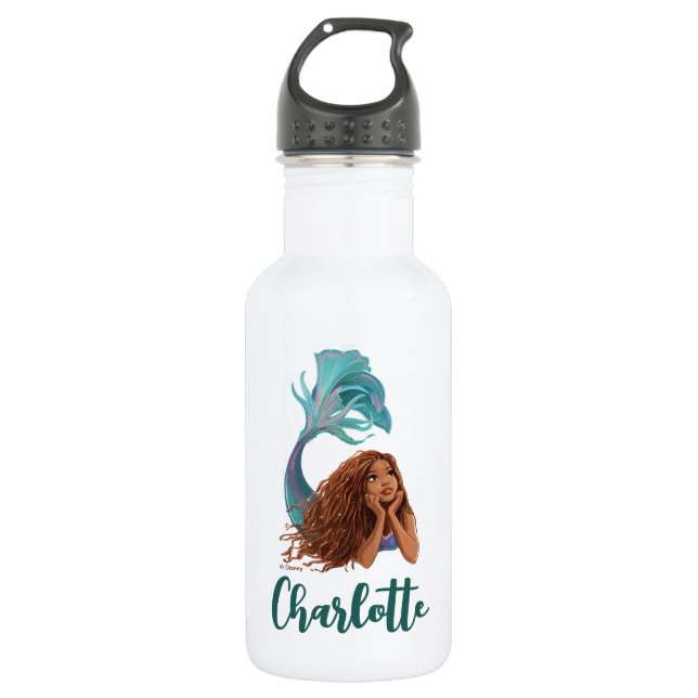 Bouteille D'eau Dreamy Mermaid Ariel Art (Devant)