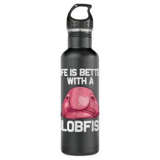 Bouteille D'eau Drôle cadeau Blobfish pour hommes femmes Amoureux 
