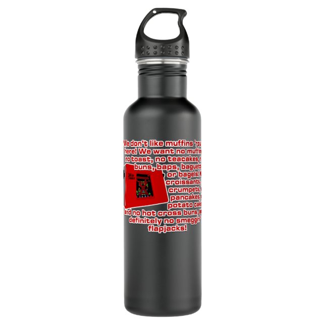 Bouteille D'eau Drôle Cadeau Red Nwarf - Talkie Toaster (Pas de fr (Devant)