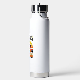 Bouteille D'eau Drôle de Halloween Casse-gueule Design de Cimetièr