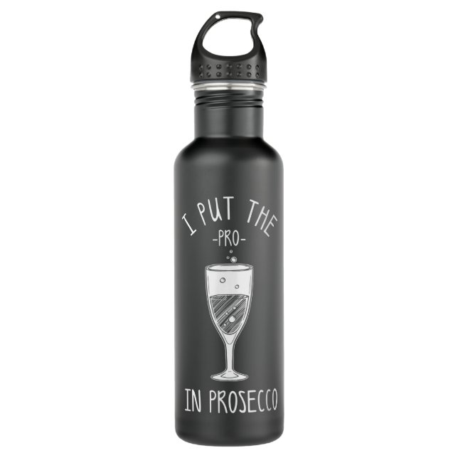 Bouteille D'eau Drôle Parrain Lover Don Pour Boire Du Vin D'Alcool (Devant)